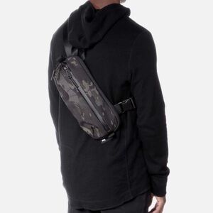 AER day sling in black camo